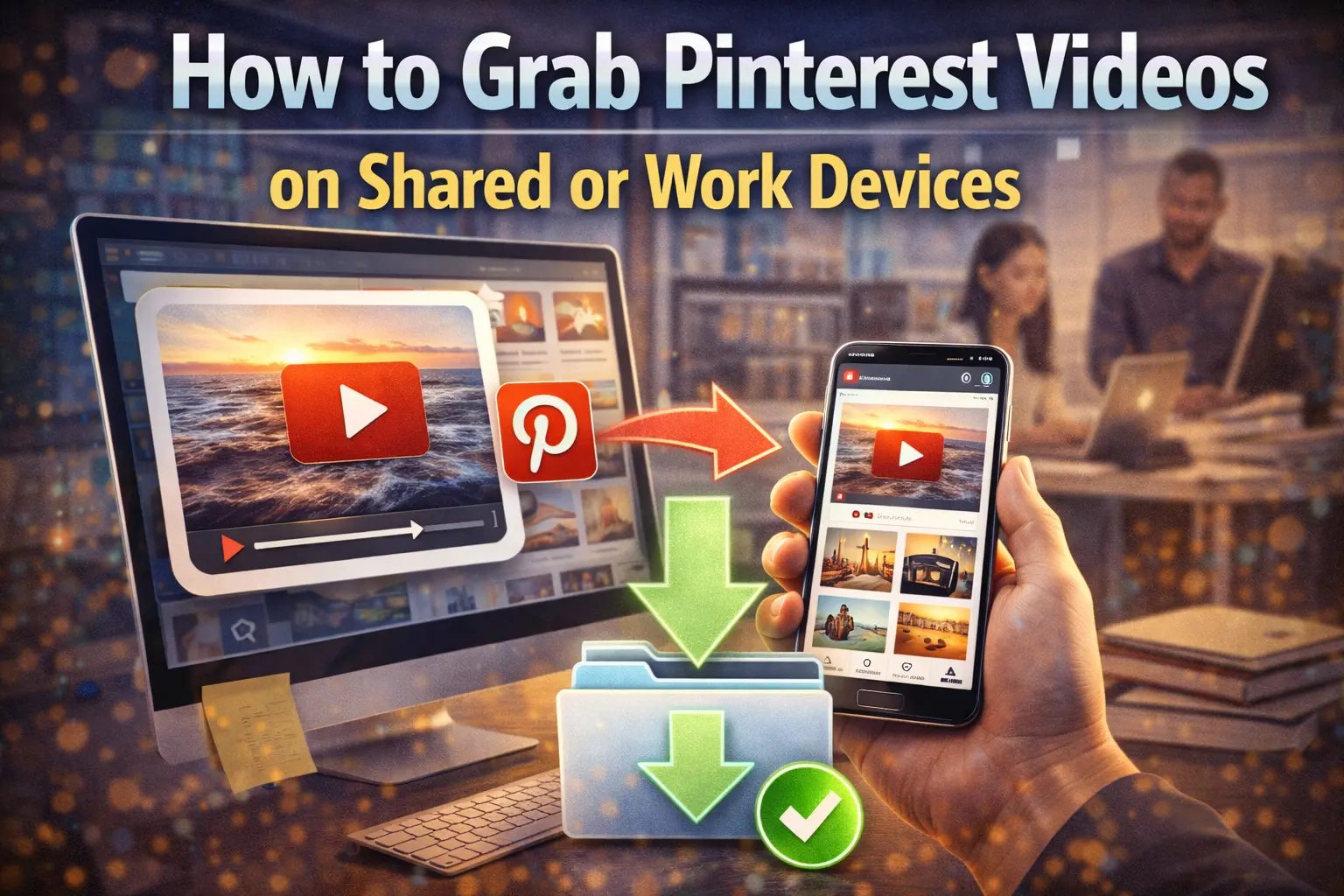 How to Grab Pinterest Videos on Shared or Work Devices
