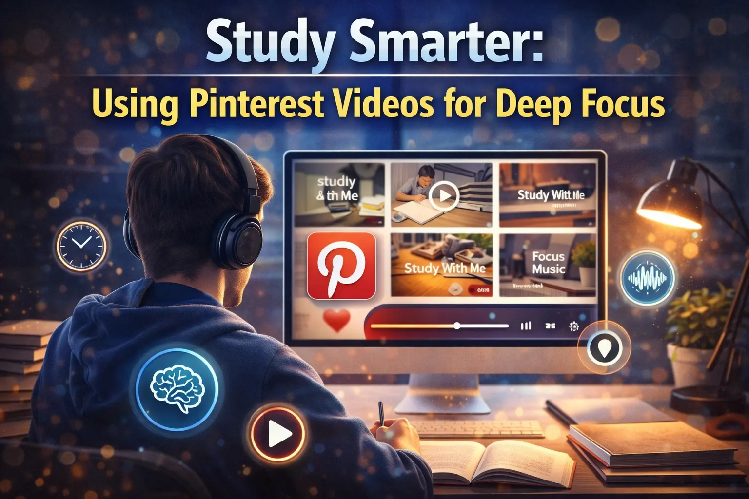 Study Smarter: Using Pinterest Videos for Deep Focus