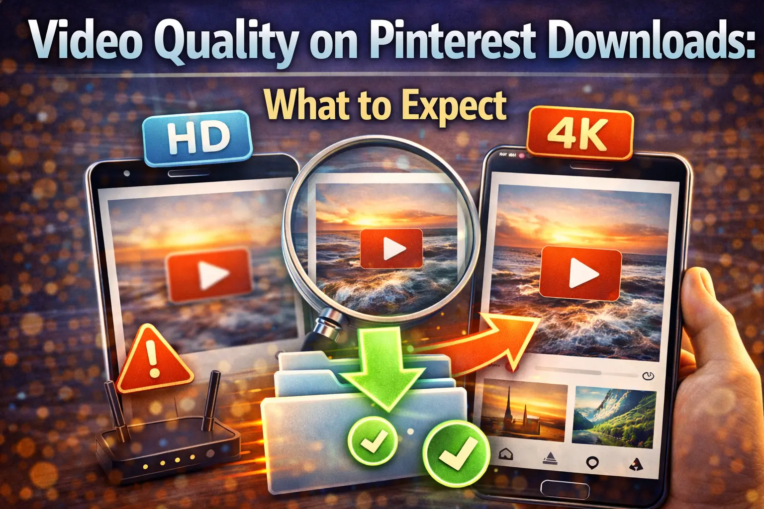 Video Quality on Pinterest Downloads: What to Expect